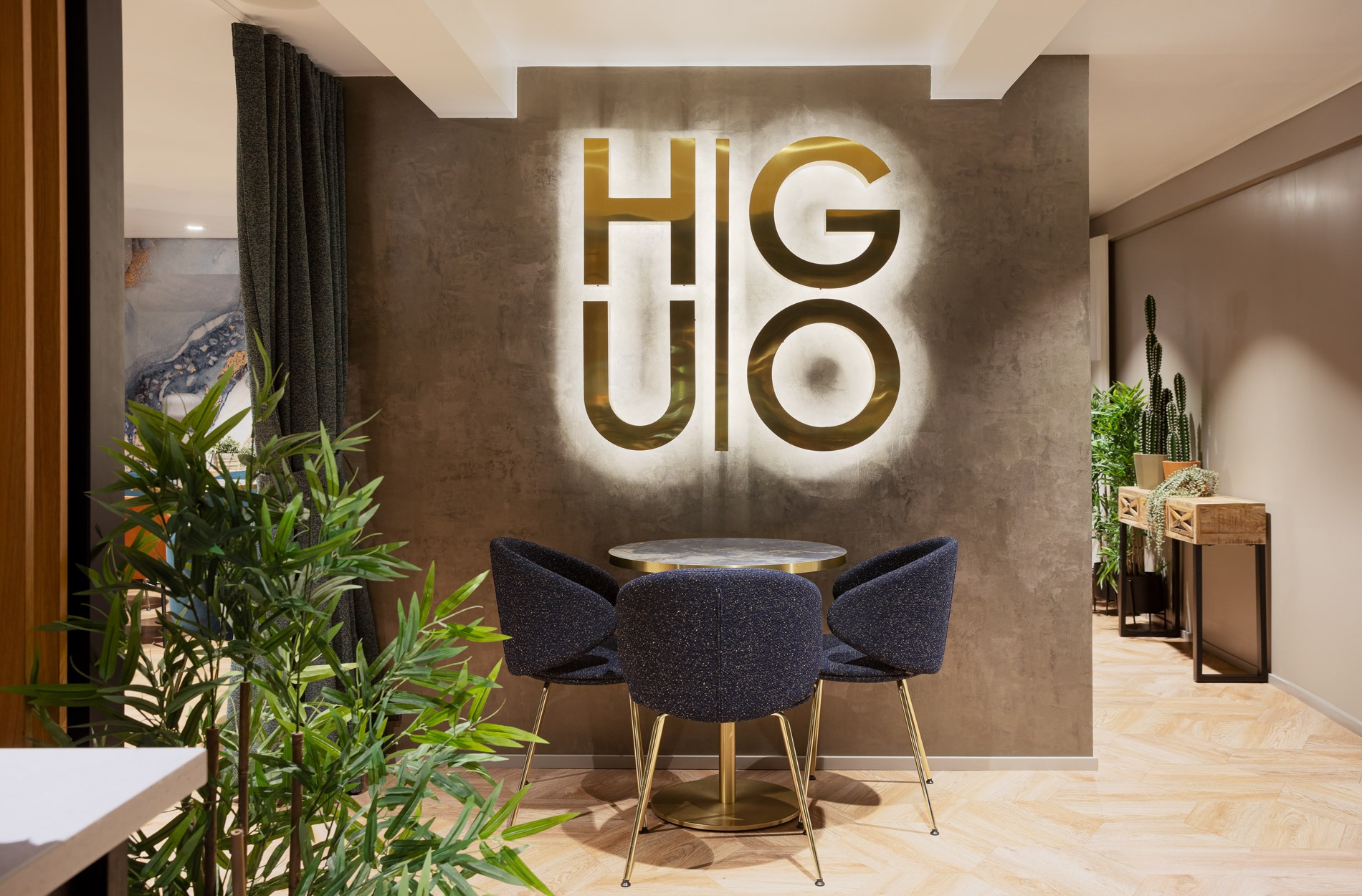 Rune & Berg Designin suunnittelema Cafe Hugo