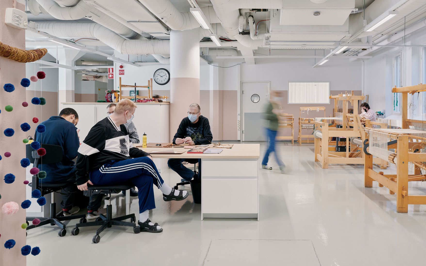 Rune & Berg Designin suunnittelema Aula Työkoti työympäristö