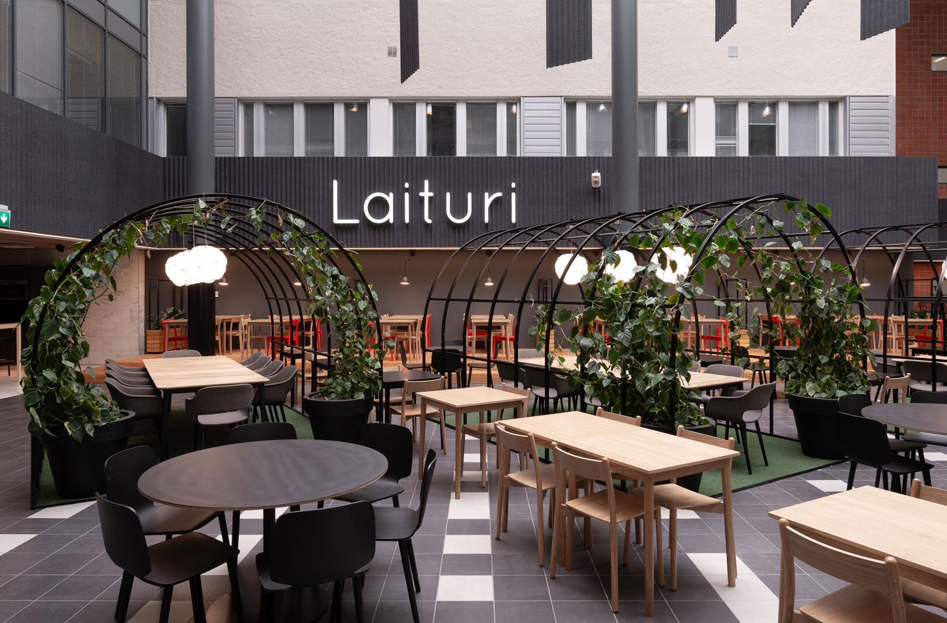 Rune & Berg Designin suunnittelema FARMI kiinteistökehitys laituri