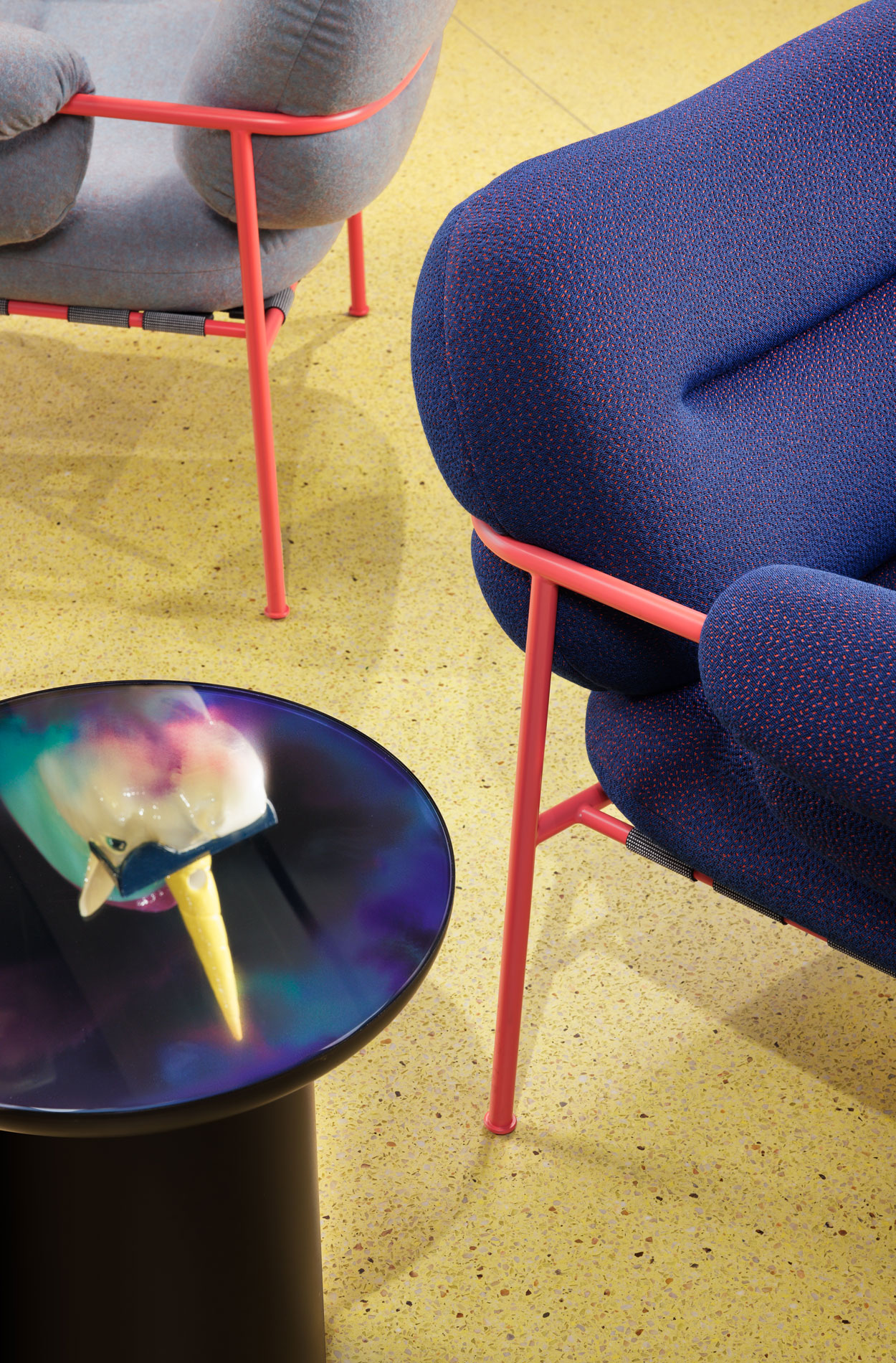 Rune & Berg Designin suunnittelema Smartly event space teksuureja